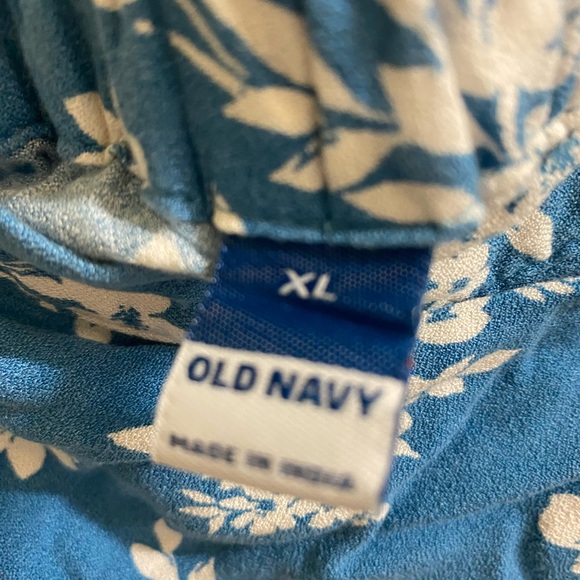 Old Navy Blue Floral‎ Midi Skirt - Picture 2 of 2